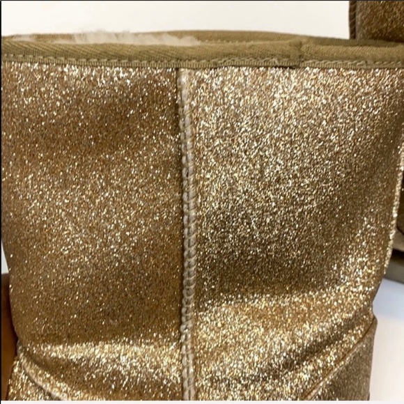 UGG Classic Short II Glitter Women’s Boots Size 6 - Picture 6 of 10